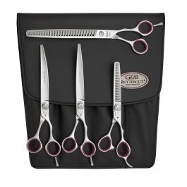 Entrée -4 Piece Kit 7.5 St, 7.5 C, 30-Tooth Thinner, 21-Tooth Sculpting & Finishing