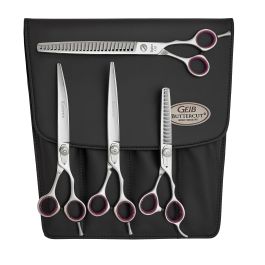 Entrée -4 Piece Kit (8.5 St, 8.5 C, 30-Tooth Thinner, 21-Tooth Sculpting & Finishing