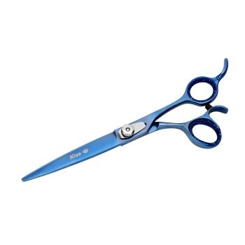 Kiss Silver Blue 7.5" Straight