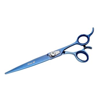 Kiss Silver Blue 8.5" Straight