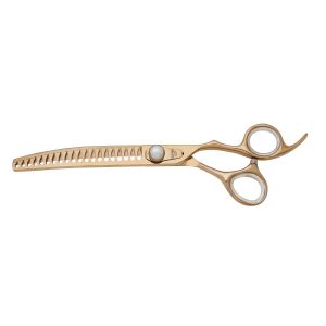 Gold Pearl 7.0" 20-Tooth Curved Sculpting & Finishing